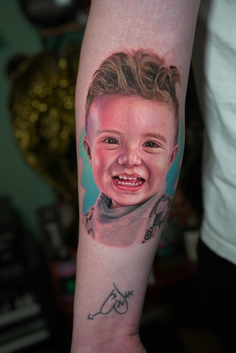 family portrait tattoo
