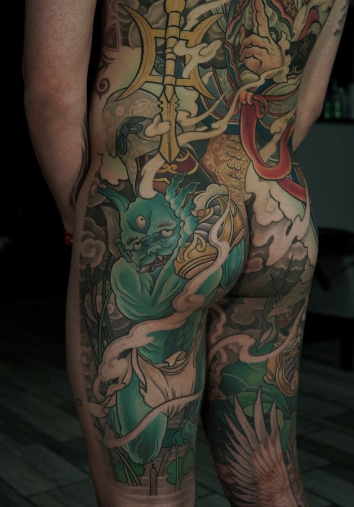 full body japanese tattoo