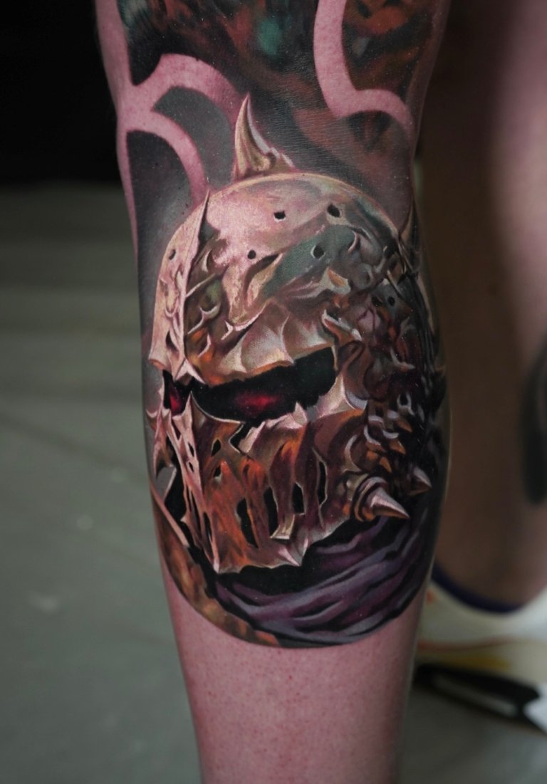 full sleeve realism tattoo