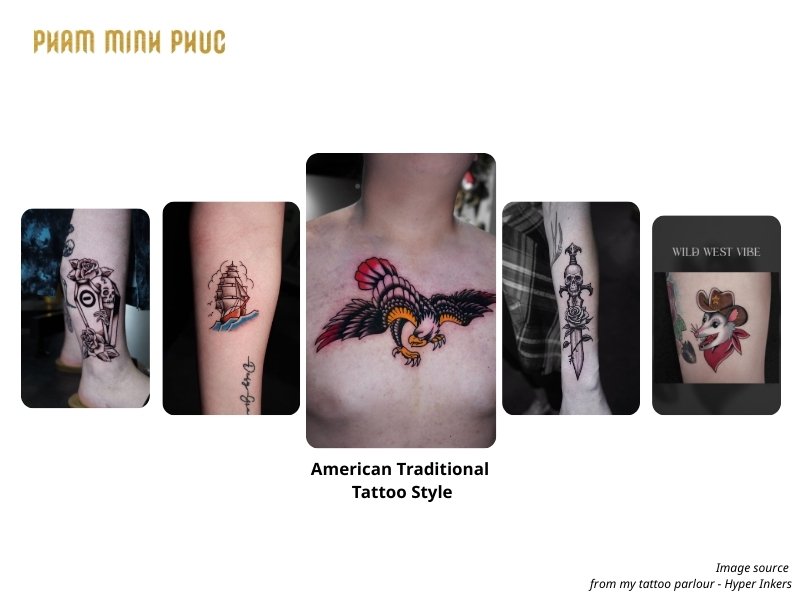 American Traditional Tattoo Style (Old School)