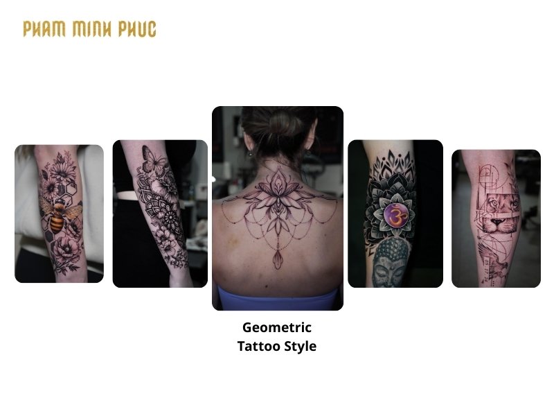 Geometric tattoo style