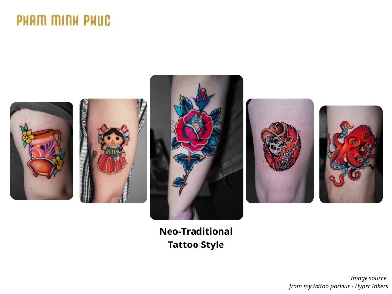 Neo-Traditional tattoo style