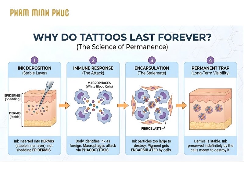 The science of why tattoos last forever