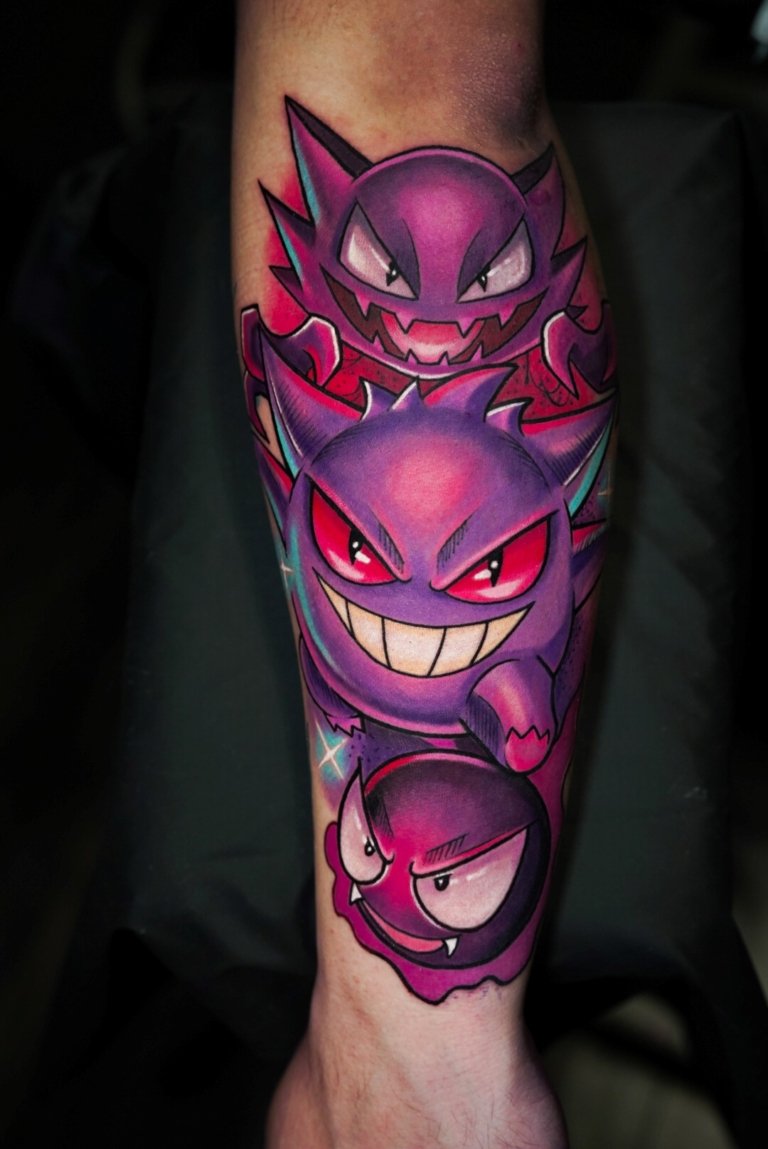 anime tattoo