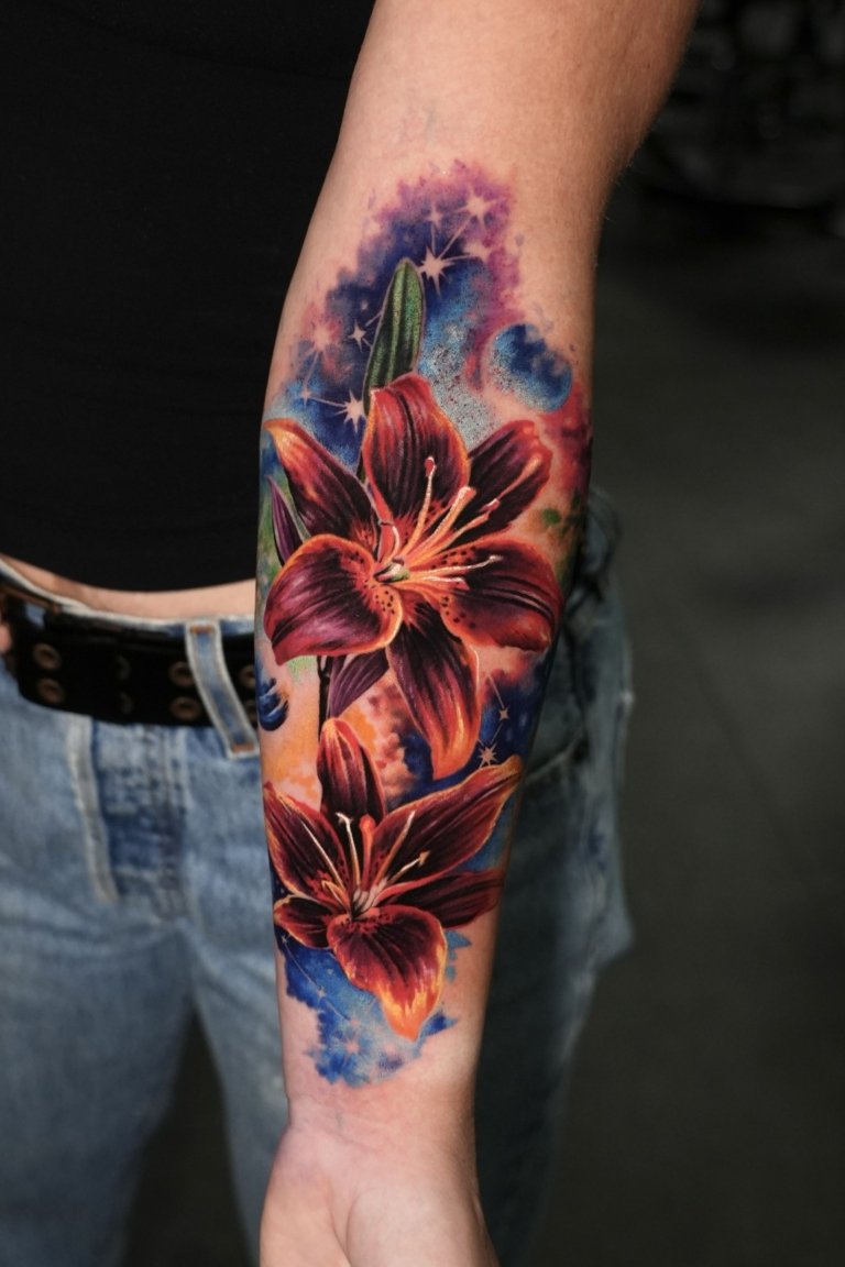 arm fantasy tattoo