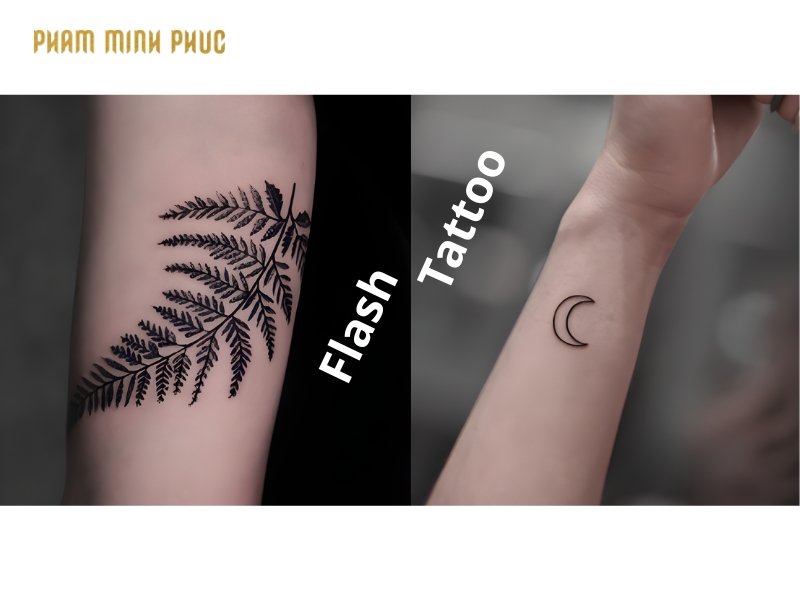 How flash tattoos look like