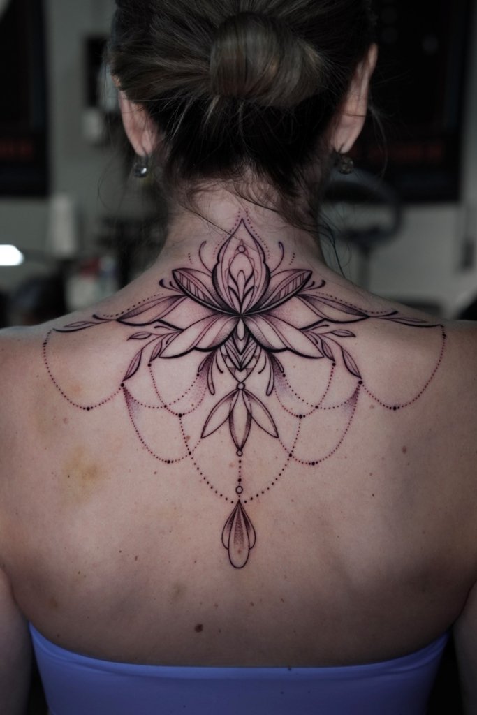 geometric tattoo style