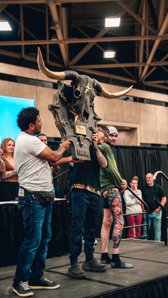 Minh Pham tattoo artist wins awards best of show