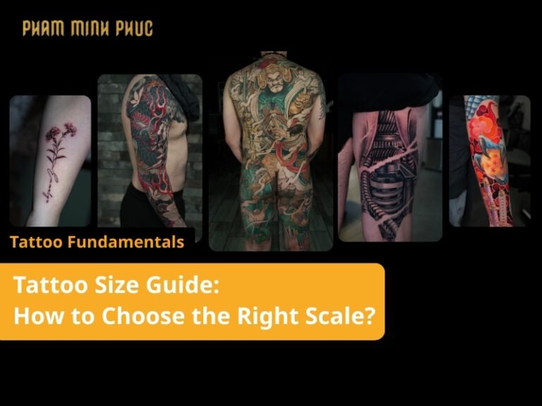 Tattoo Size Guide - Minh Pham