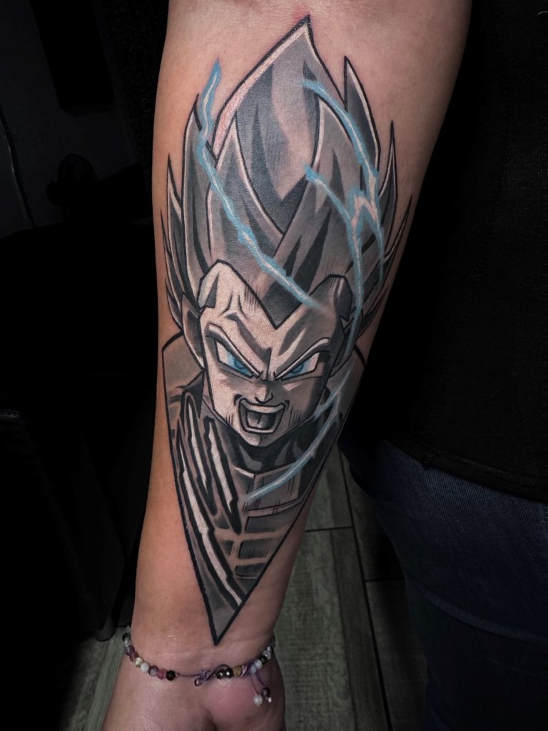 vegate anime tattoo