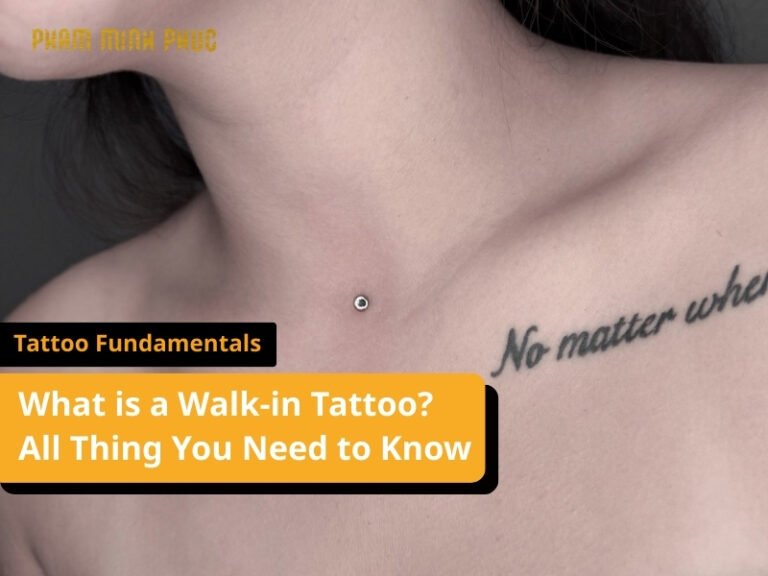 What is a walk-in tattoo