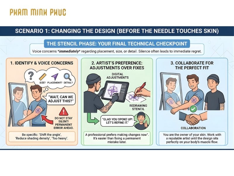 Changing the Design Before the Needle Touches Skin