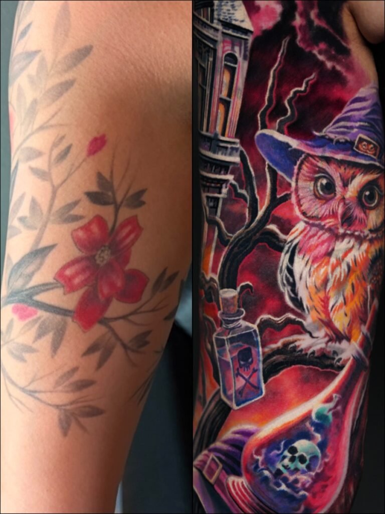 cover-up tattoo service from Minh Pham