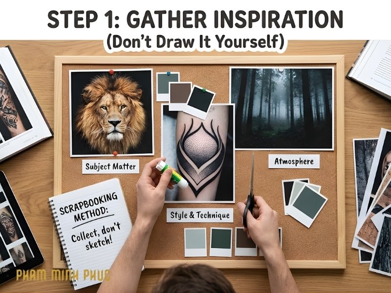 gather tattoo inspiration to bring