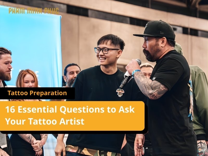 questions to ask your tattoo artist