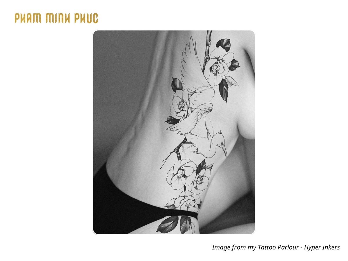 full ribcage piece tattoo placement