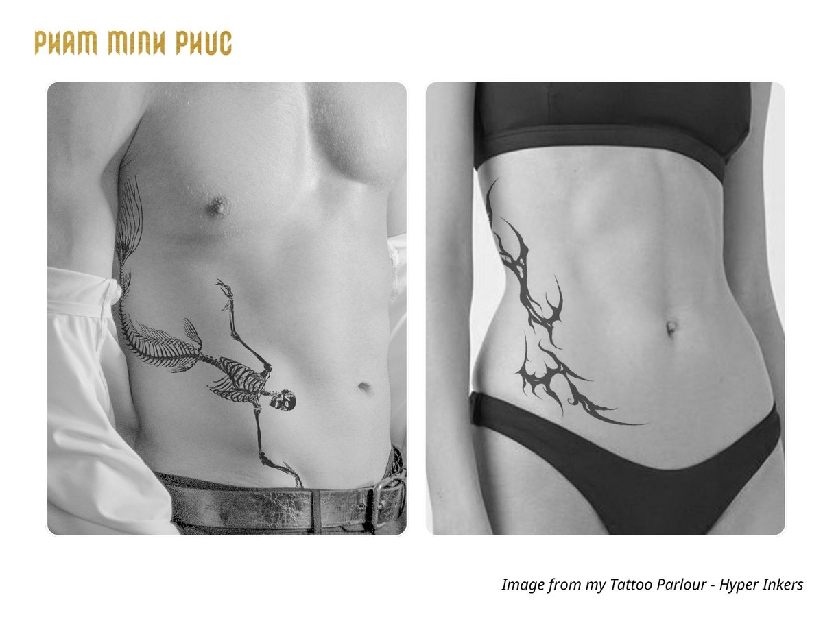 side ribs tattoo placement