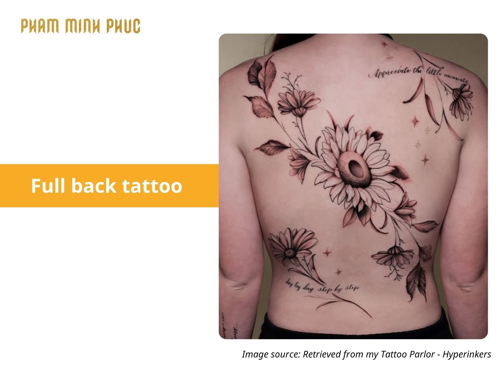 floral full back tattoo