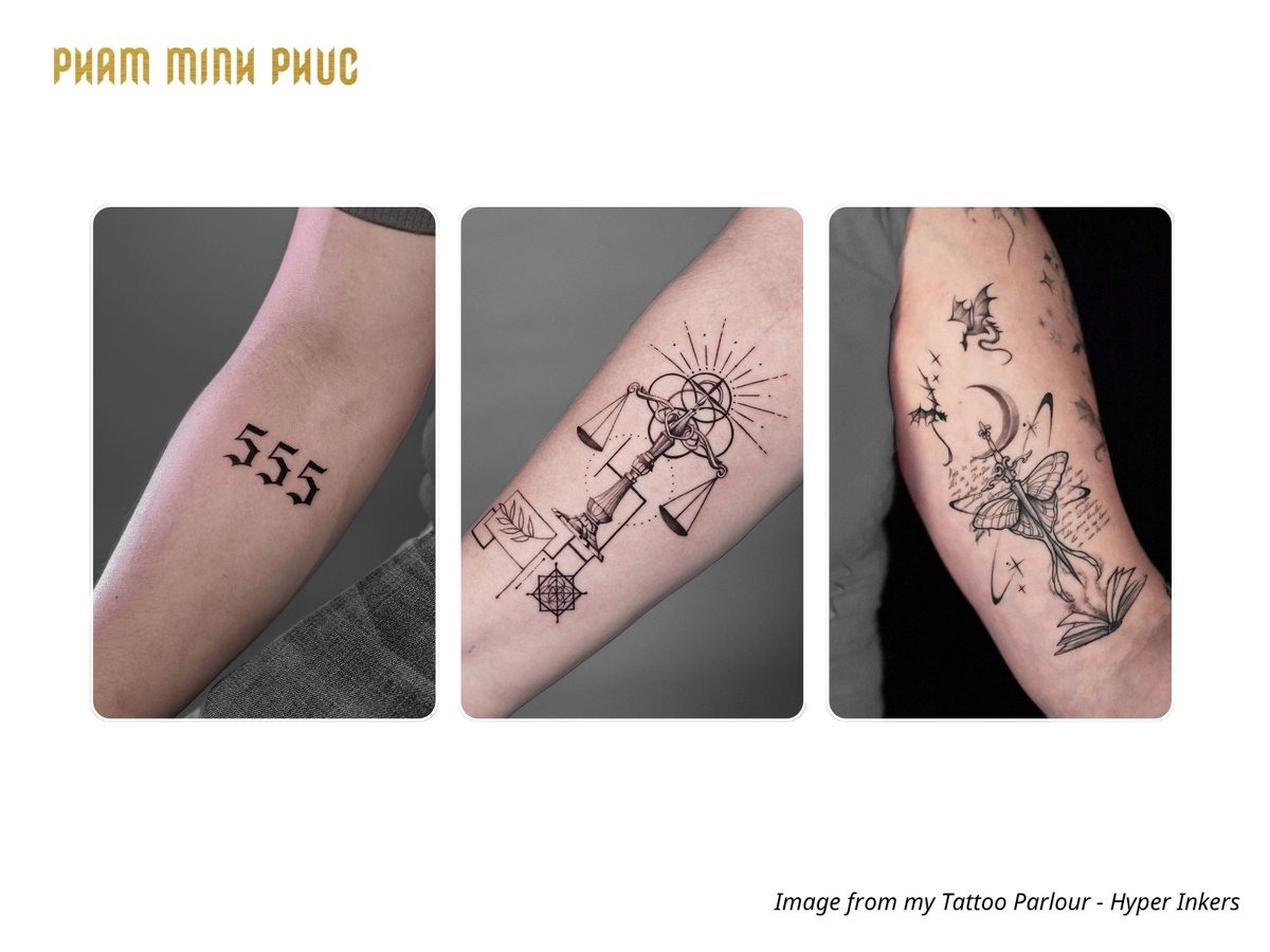 inner arm tattoo placement