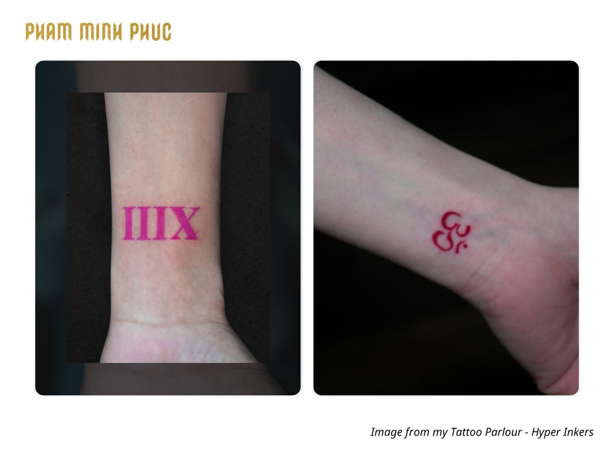 small inner wrist tattoo