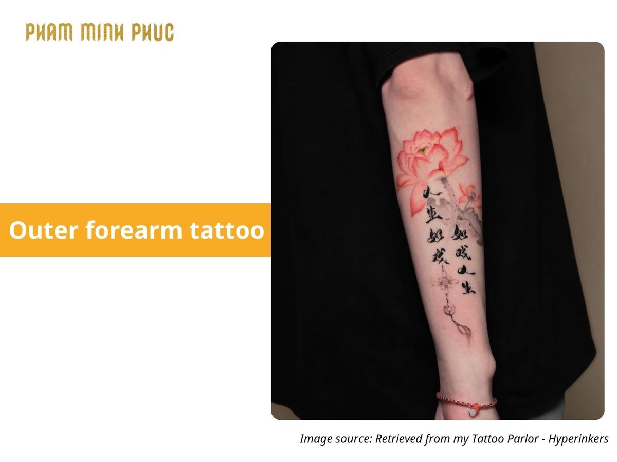 outer forearm tattoo idea