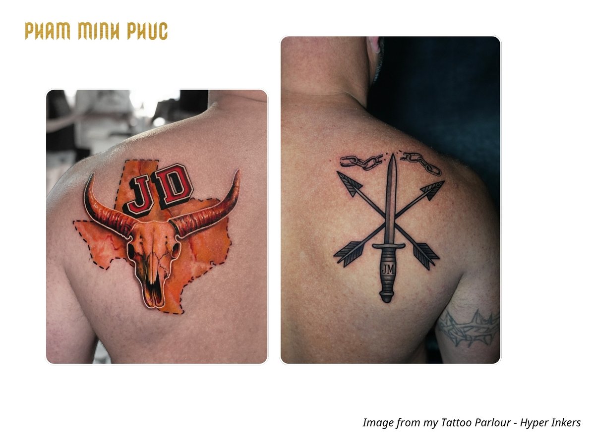 shoulder blade tattoo