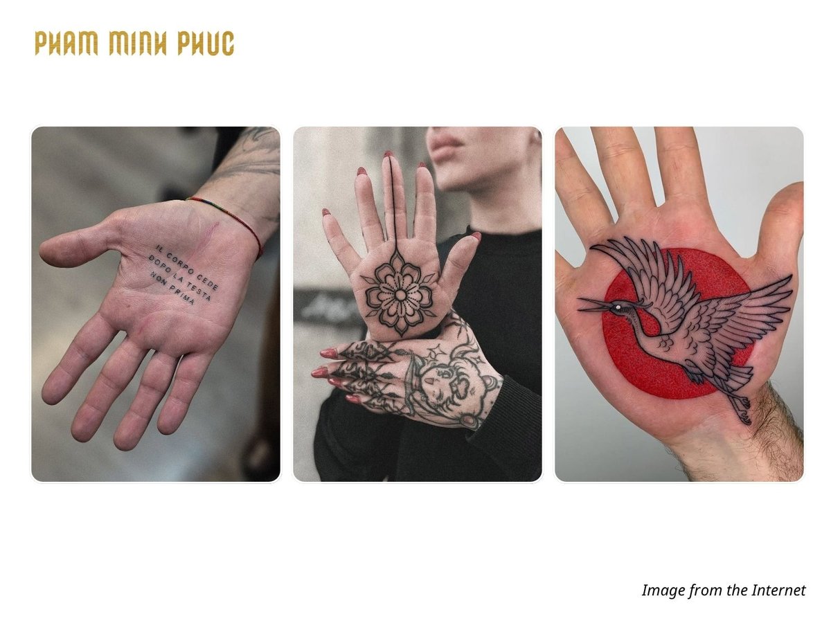 The palm tattoo