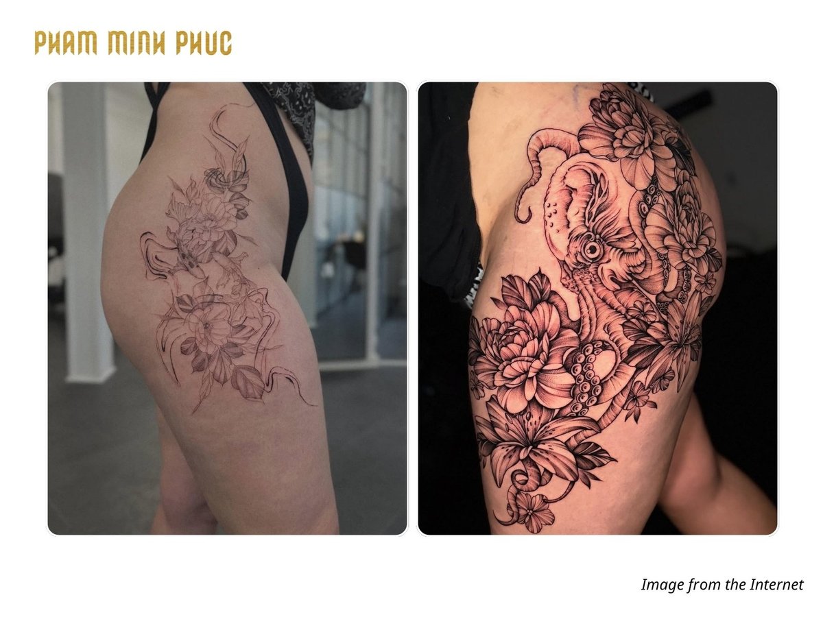 side hip tattoo placement