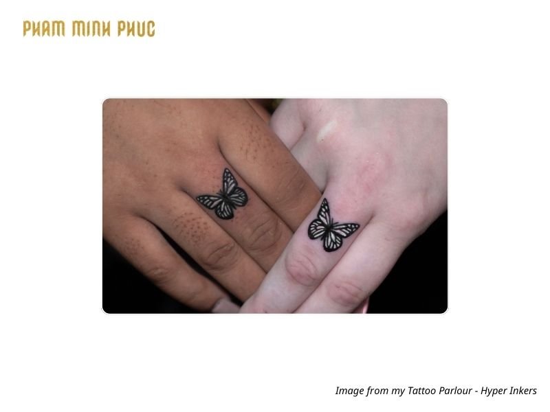 finger tattoo placement