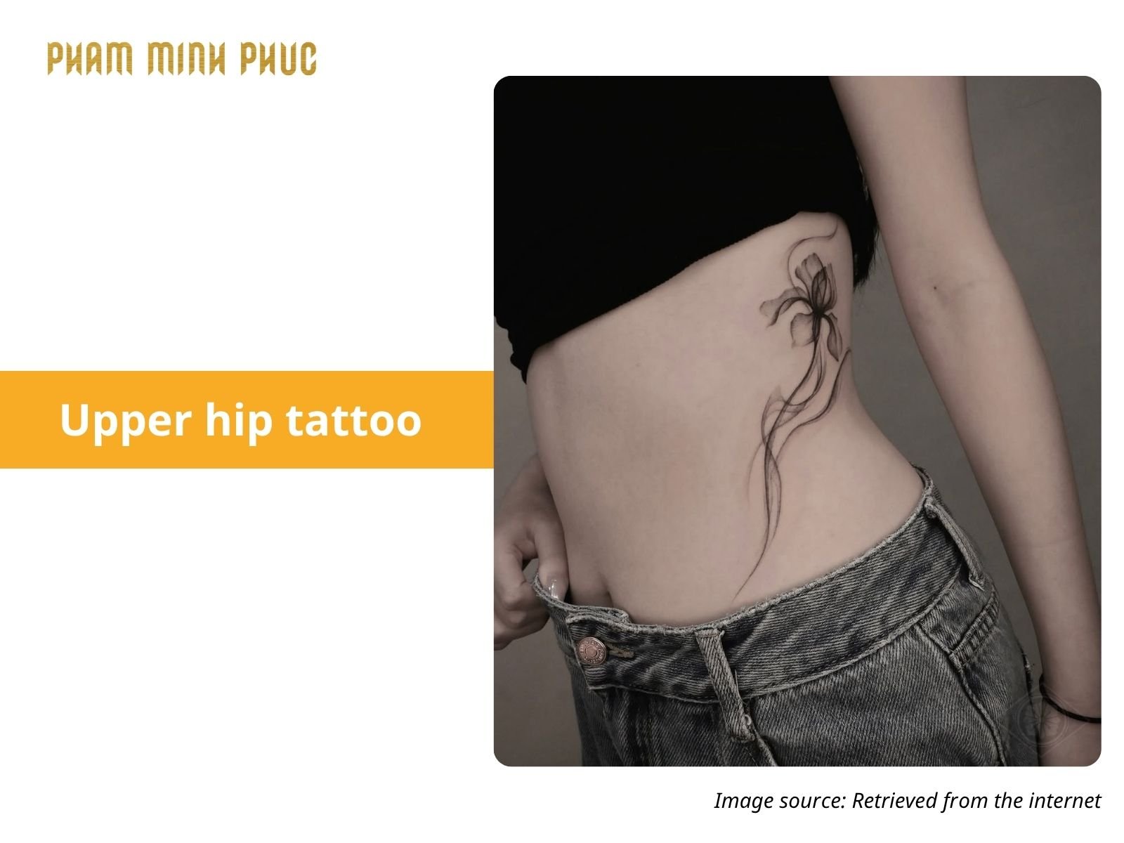 upper hip tattoo