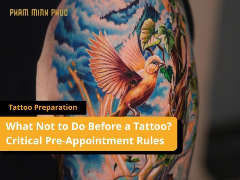What Not to Do Before a Tattoo: 8 Critical Pre-Appointment Rules