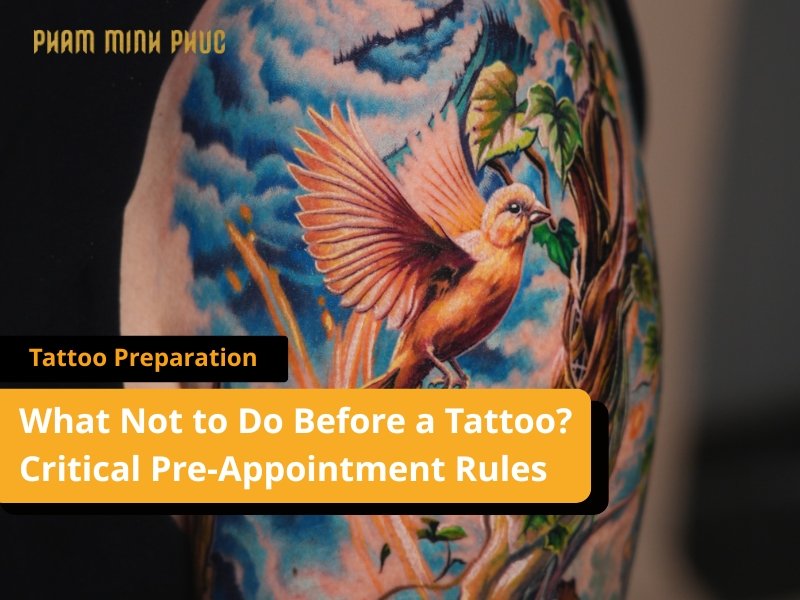 What Not to Do Before a Tattoo: 8 Critical Pre-Appointment Rules