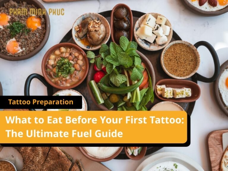 what to eat before your first tattoo
