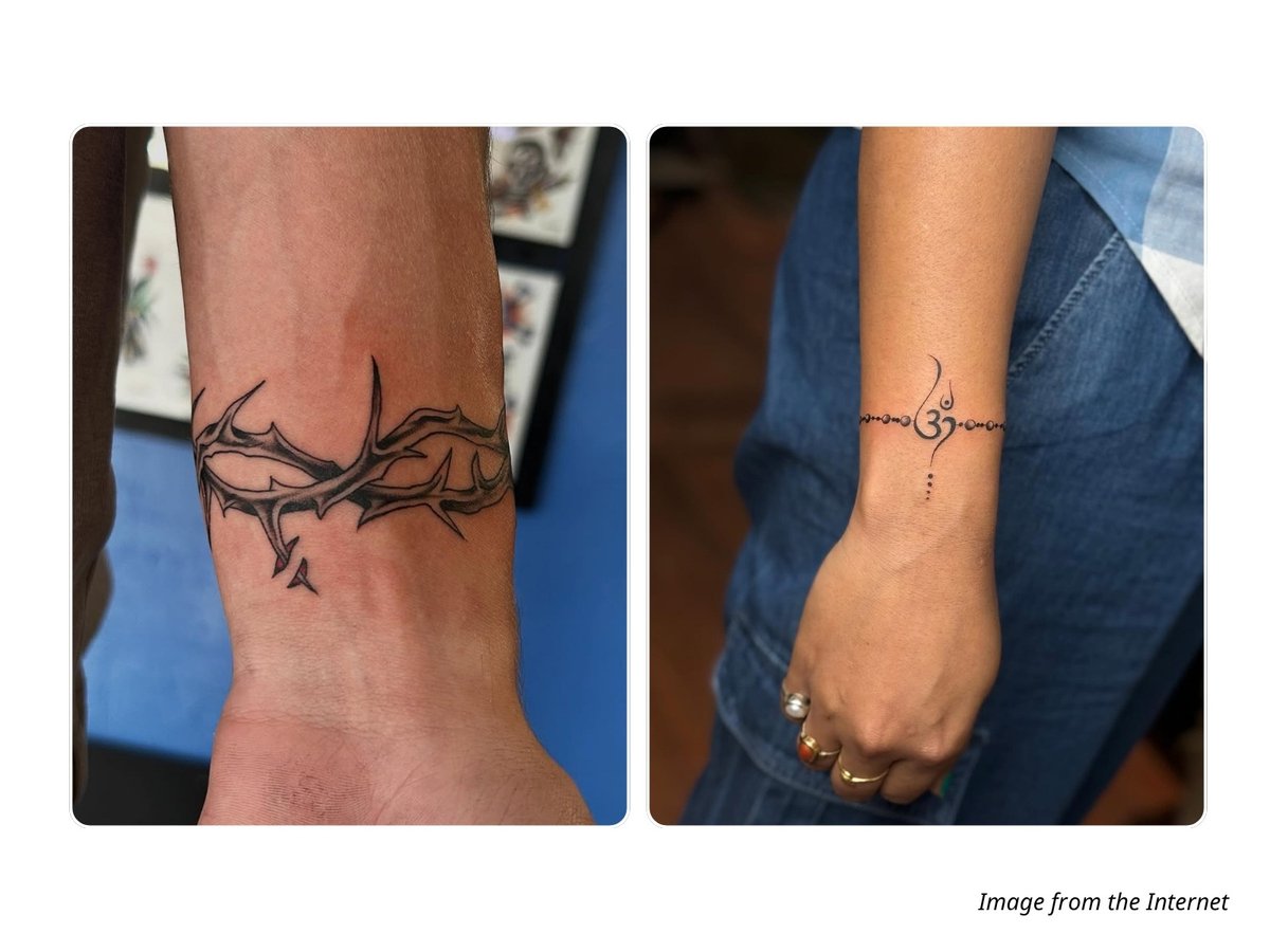 wristband tattoo