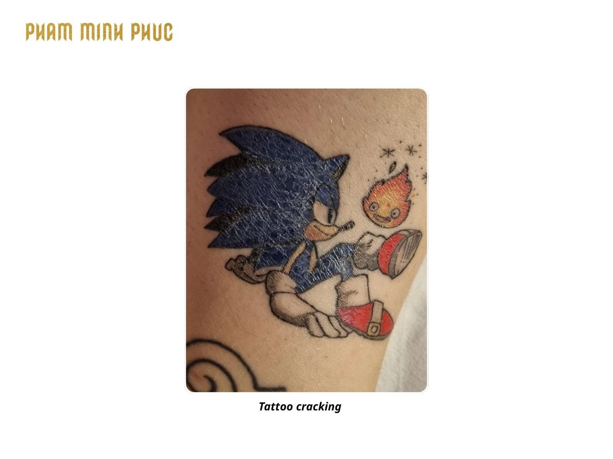 what is tattoo cracking