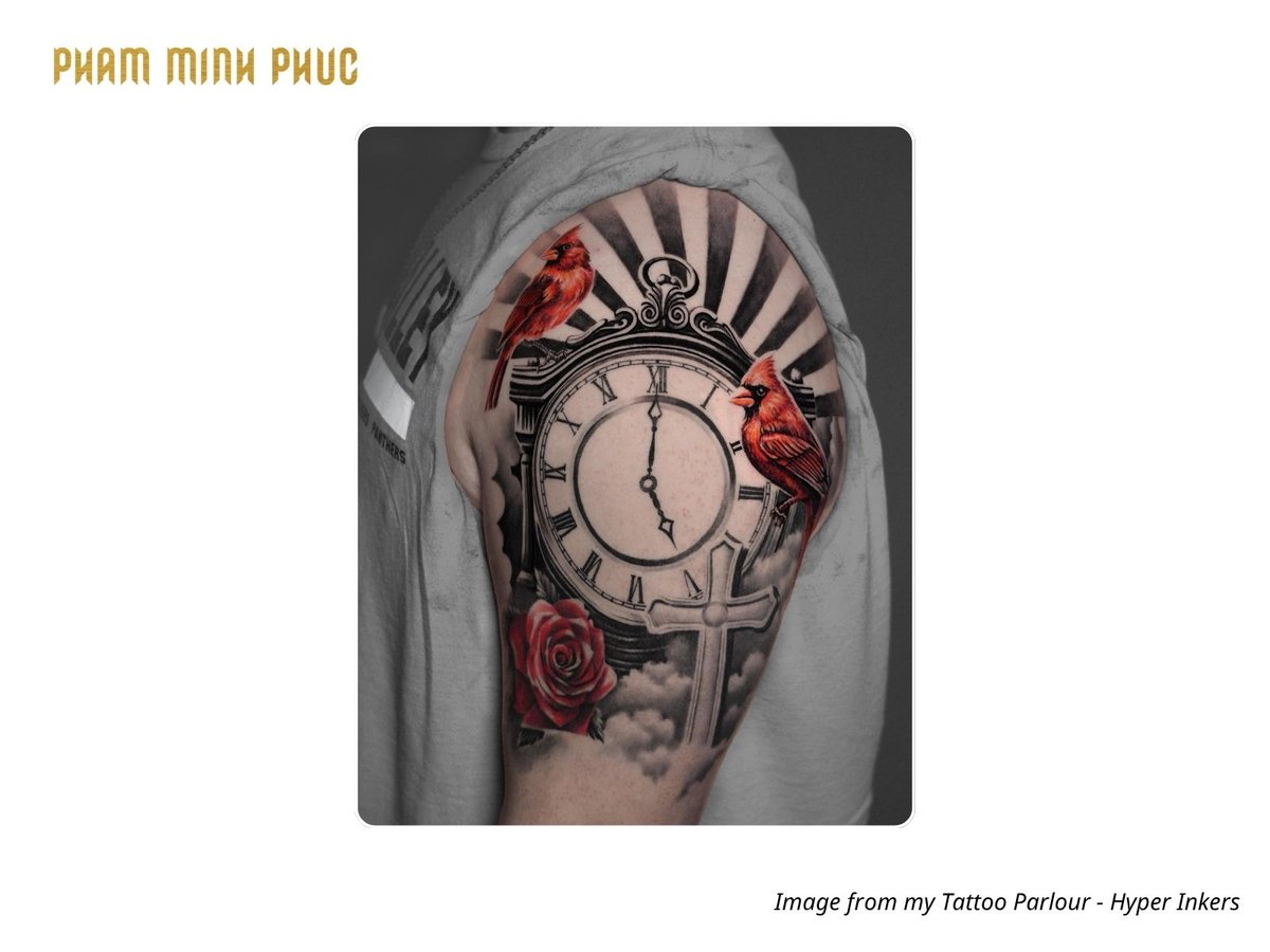 quarter sleeve tattoo