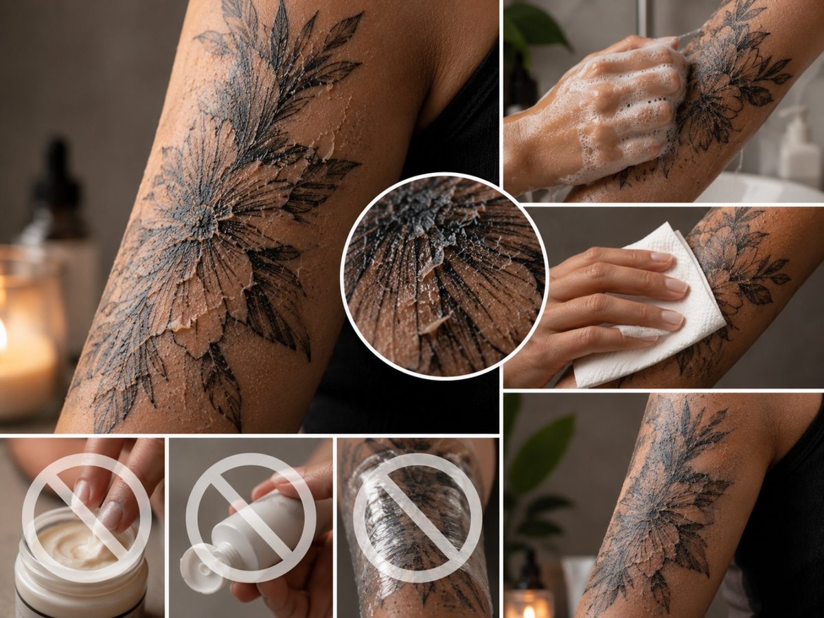 Tattoo dry healing rules