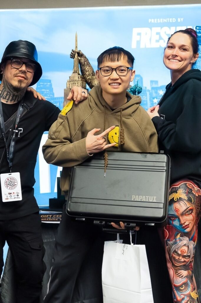 winning award in ny empire state tattoo expo