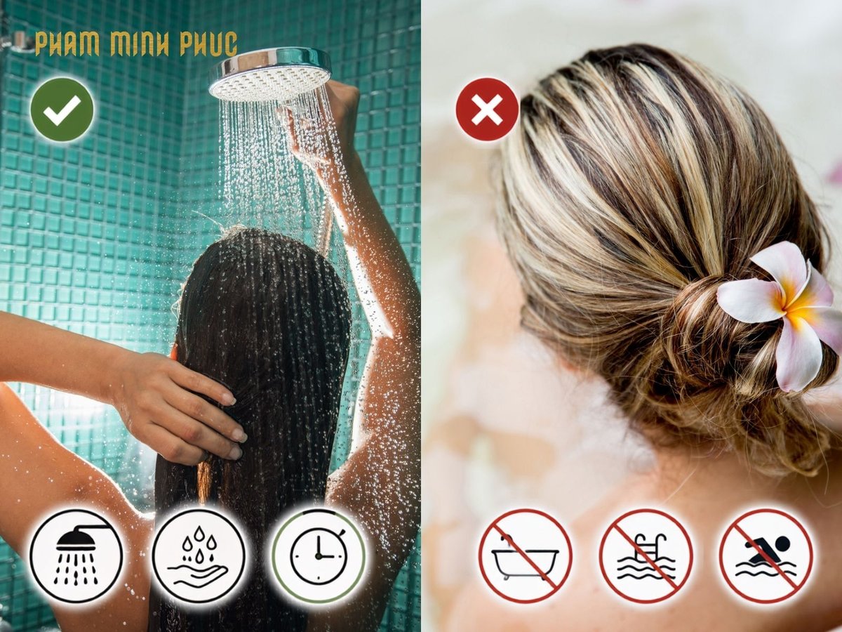 shower rules after getting tattoo