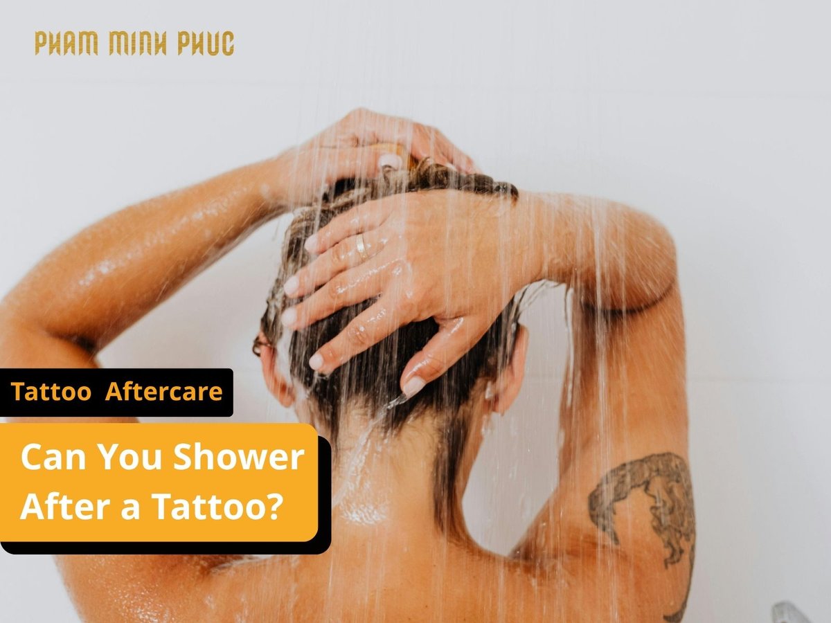 Can you shower after a tattoo