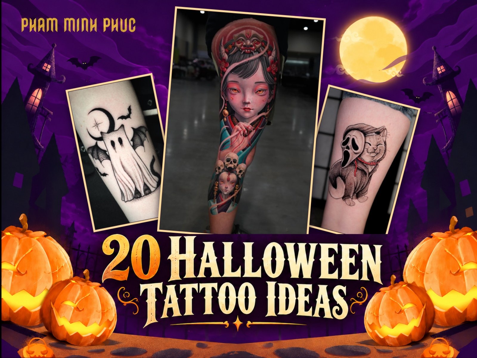 20 Halloween Tattoo Ideas